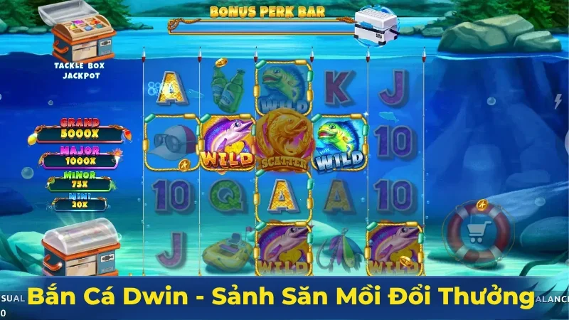 Bắn cá Dwin - Sảnh săn mồi đại dương Bắn cá Dwin - Sảnh săn mồi đại dương