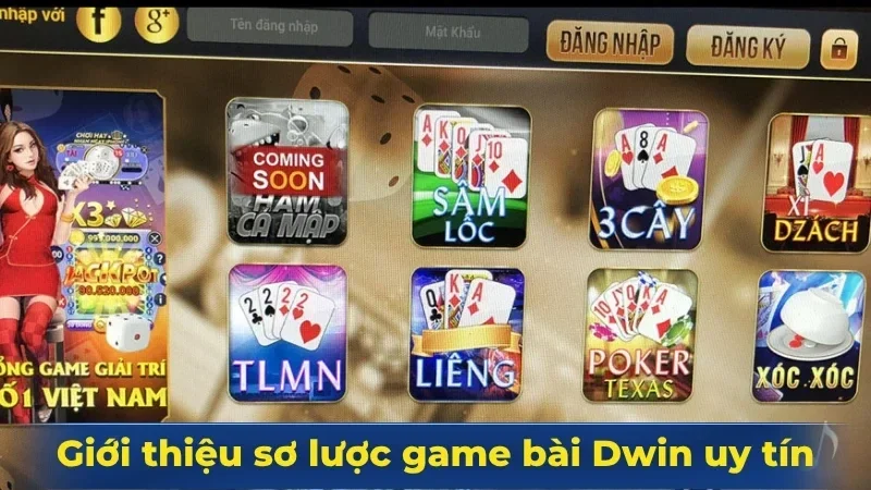 Giới thiệu sơ lược sảnh game bài Dwin uy tín Giới thiệu sơ lược sảnh game bài Dwin uy tín