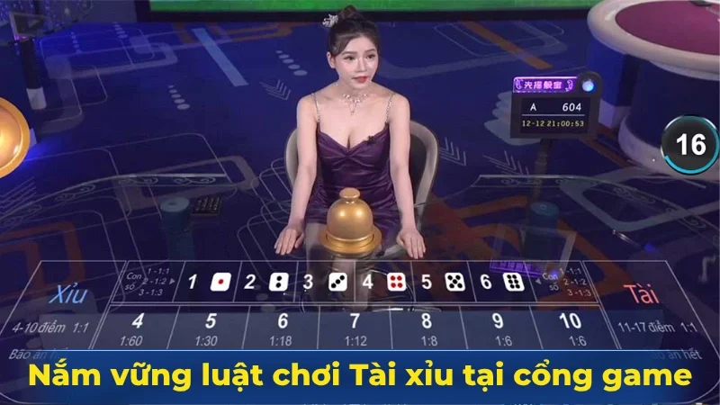 Nắm vững luật chơi Tài xỉu tại cổng game