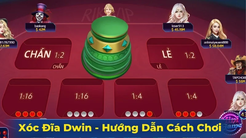 Xóc đĩa Dwin mang lại ấn tượng sâu sắc cho người chơi Xóc đĩa Dwin mang lại ấn tượng sâu sắc cho người chơi